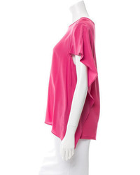 Sportmax Cap Sleeve Drape Accented Top W Tags