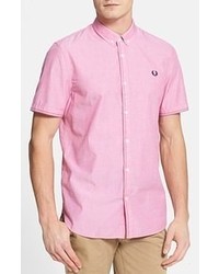 Hot Pink Short Sleeve Shirt