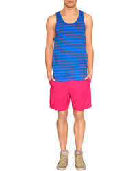 Marc by Marc Jacobs Azalea Pink Cotton Beach Shorts