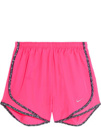 Nike Tempo Mesh Paneled Dri Fit Shell Shorts Pink
