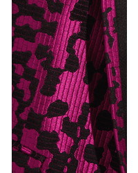 Haider Ackermann Cropped Silk Blend Jacquard Blazer Pink