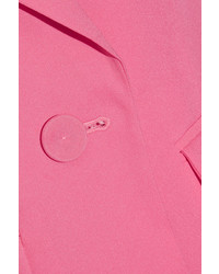 Rachel Zoe Ro Silk Crepe De Chine Blazer Pink