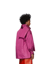 Gucci Pink Silk Bomber Jacket