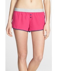 Hot Pink Silk Shorts