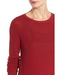 Eileen Fisher Silk Organic Cotton Tunic Sweater