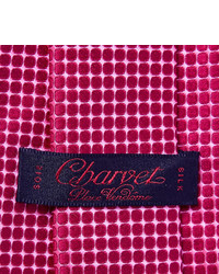 Charvet Honeycomb Silk Jacquard Tie