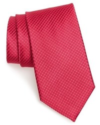 Nordstrom Shop Micro Grid Silk Tie