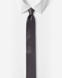 Express Solid Skinny Silk Tie