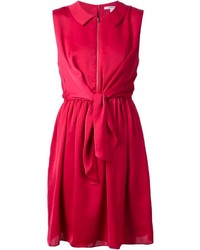 Carven Front Bow Flare Dress