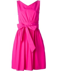 Moschino Cheap & Chic Flared Bow Detail Dress