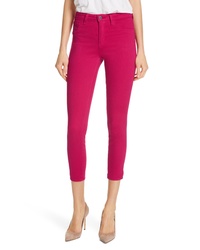 L'Agence High Waist Skinny Ankle Jeans