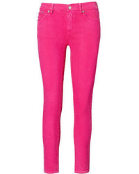 hot pink skinny jeans