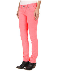 Rock and Roll Cowgirl Low Rise Skinny In Hot Pink W0s6446