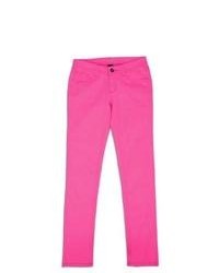 Southpole Neon Skinny Stretch Jeans Acid Pink