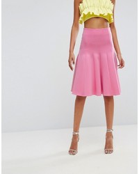 Asos Prom Skirt With High Waist In Scuba