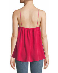 7 For All Mankind Silk Babydoll Camisole Top