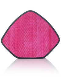 Featherm Pink Water Snake Clutch