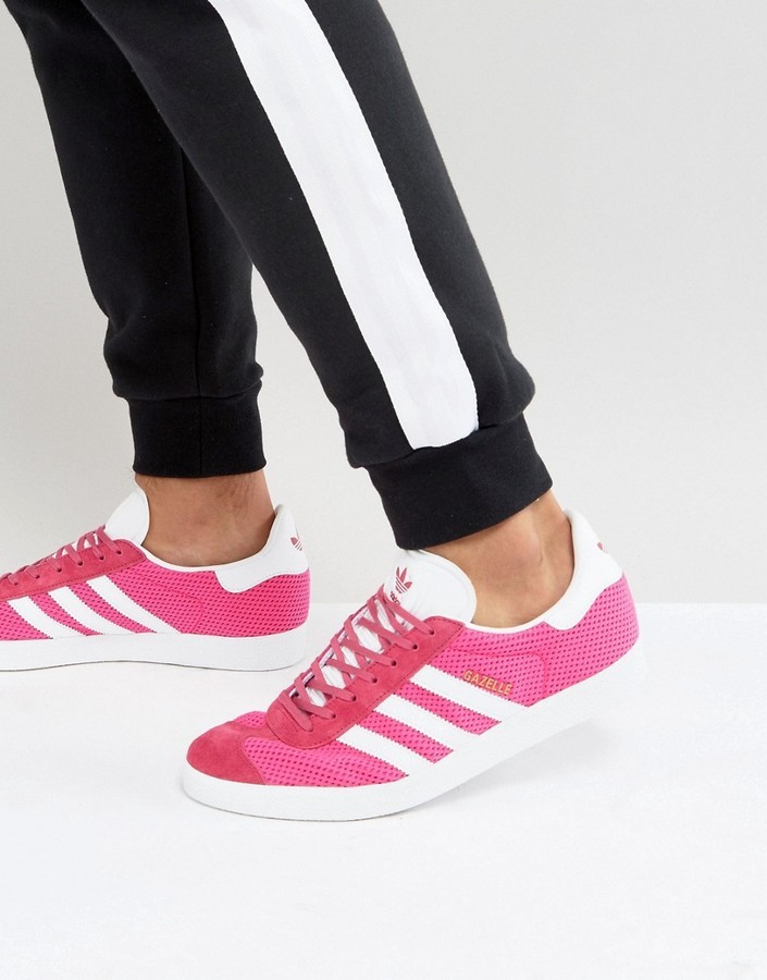 hot pink sneakers