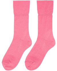 Comme des Garcons Comme Des Garons Pink Long Socks