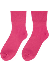 Comme des Garcons Comme Des Garons Pink Short Socks