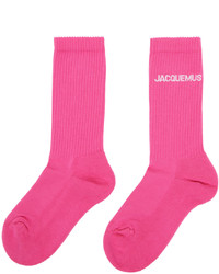 Jacquemus Pink Les Chaussettes Socks