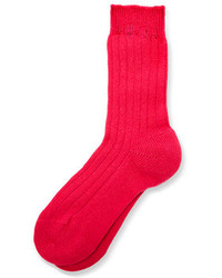 Pantherella Tabitha Ankle Cashmere Sock Hot Pink