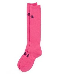 Under Armour Color Pop Socks Lollipop Pink Purple One Size