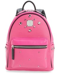 Hot Pink Studded Backpack