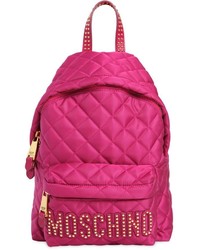 Moschino Medium Studded Quilted Nylon Backpack