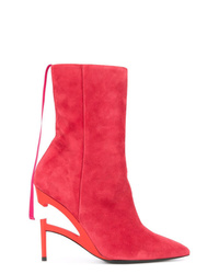 Unravel Project Structured Heel Ankle Boots