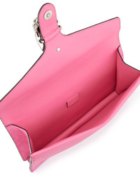 Gucci Dionysus Small Suede Clutch Bag Pink