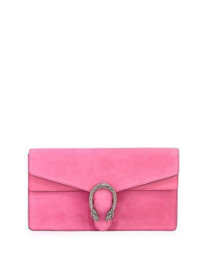 pink gucci clutch bag
