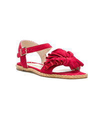 Paloma Barceló Ruffle Sandals