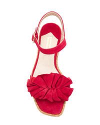 Paloma Barceló Ruffle Sandals