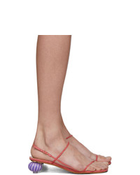 Jacquemus Pink Les Sandales Manosque Heeled Sandals