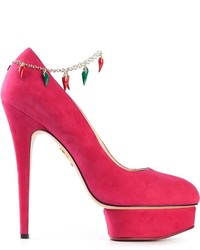 Charlotte Olympia Hot Dolly Pumps