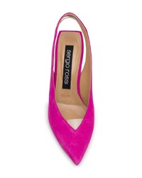 Sergio Rossi Slingback Pointed Toe Pumps
