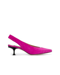 Sergio Rossi Slingback Pointed Toe Pumps