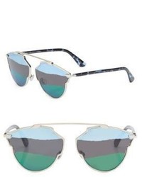 Christian Dior Dior Dior So Real 59mm Mirrored Pantos Sunglasses