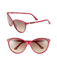 MICHAEL Michael Kors Michl Michl Kors Camila 60mm Sunglasses Hot Pink One Size