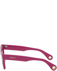 Jacquemus Pink Le Papier Le Lunettes Nocio Sunglasses
