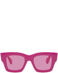Jacquemus Pink Le Papier Les Lunettes Baci Sunglasses