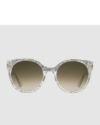 Gucci Round Frame Acetate Sunglasses