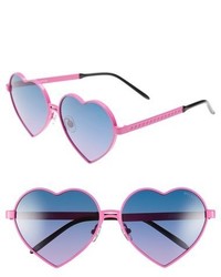 Wildfox Couture Wildfox Lolita 59mm Heart Sunglasses