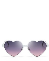 Wildfox Couture Wildfox Lolita Heart Sunglasses 59mm
