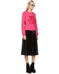 Mary Katrantzou Pink Hexagon Sweatshirt