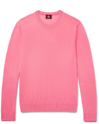 Paul Smith Ps By Contrast Tipped Merino Wool Sweater