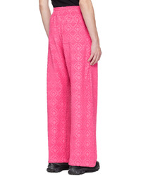 Marine Serre Pink Moon Sponge Lounge Pants