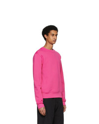 Acne Studios Pink Fisher Tech Sweatshirt