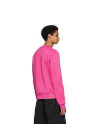 Acne Studios Pink Fisher Tech Sweatshirt